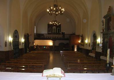 Retablo de la iglesia