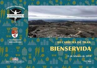 Cartel Carrera trail-Bienservida